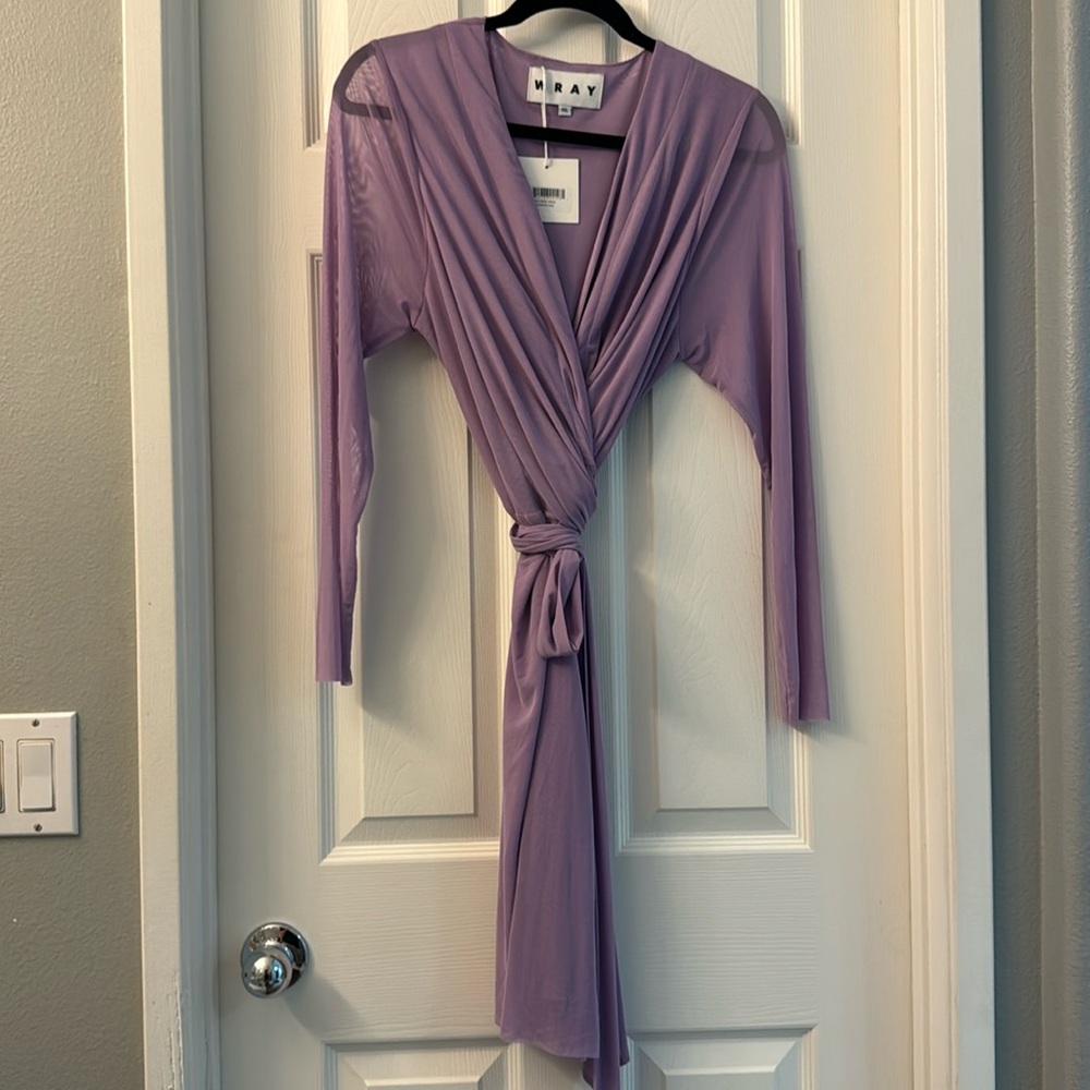 Wray Nia Wrap Dress Lavender